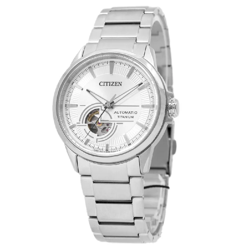 Citizen Men's NH9120-88A Super Titanium Open Heart Watch