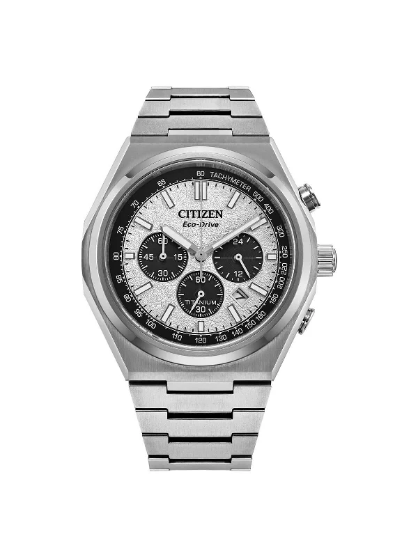 Citizen Zenshin Chrono Eco-Drive Watch 42mm CA4610-85A