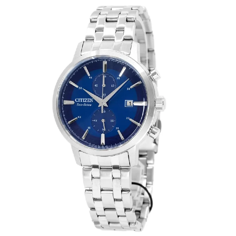 Citizen Men's CA7060-88L Classic Blue Dial Eco-Drive Watch