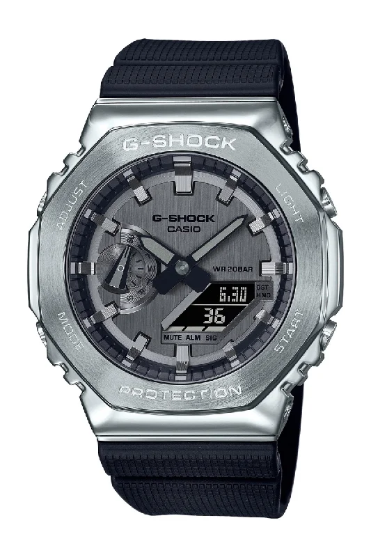 G-Shock Stainless Steel 'CasiOak' GM2100-1A