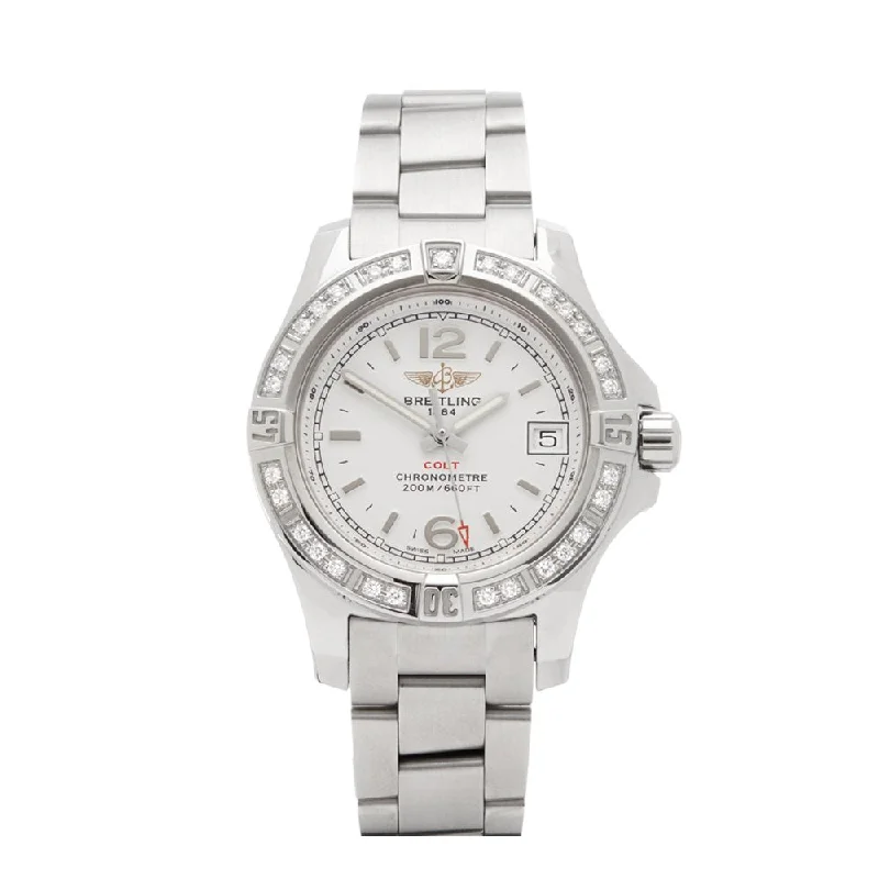 Breitling Colt Lady Stratus Silver Dial Professional III Steel