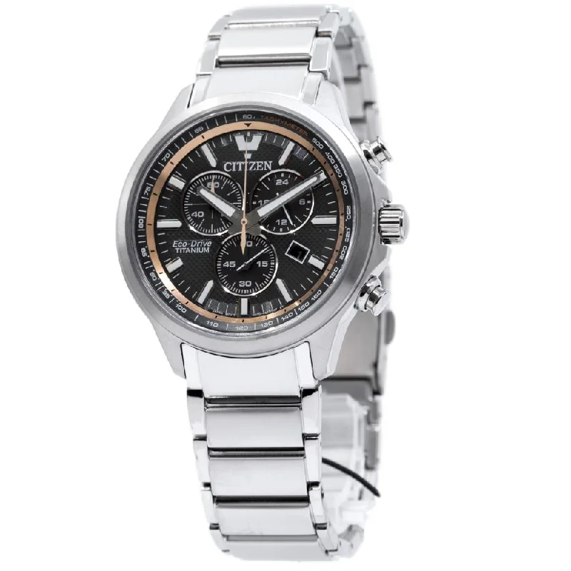 Citizen Men's AT2470-85H Chrono Super Titanium Watch