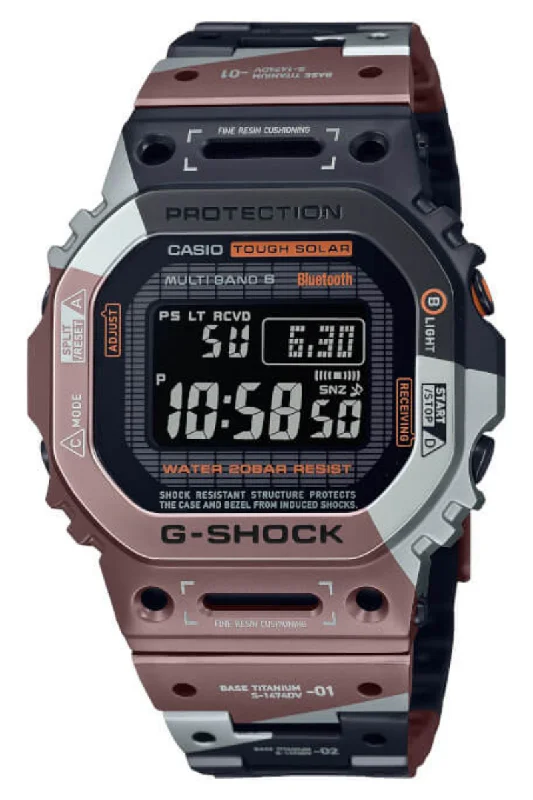 G-Shock Full Metal Titanium Virtual Armor GMW-B5000TVB-1