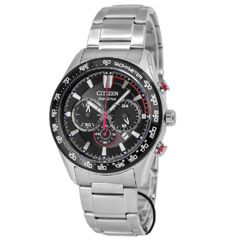 Citizen Men's CA4484-88E Chrono Sport Black Dial Eco-Drive