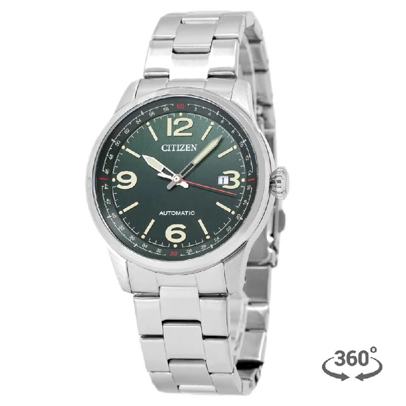 Citizen Men's NJ0160-87X Green Dial Auto Watch