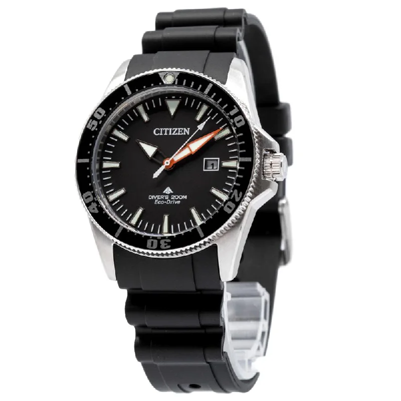 Citizen Men's BN0100-42E Diver's Eco Drive Black Dial