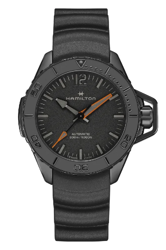 Hamilton Khaki Navy Frogman Auto PVD H77845330