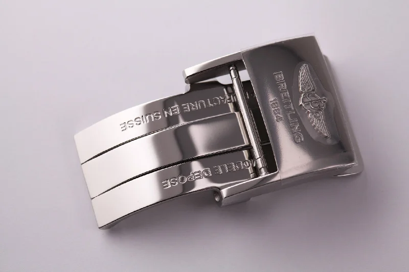 Breitling Stainless Steel Folding Buckle 20mm