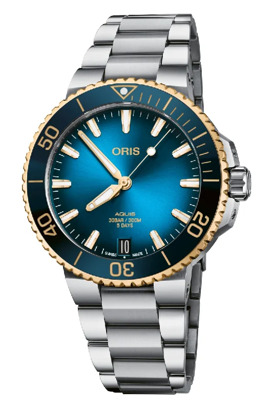 Oris Aquis Date Calibre 400 41.5mm Bi-Color 01 400 7769 6355-07 8 22 09PEB