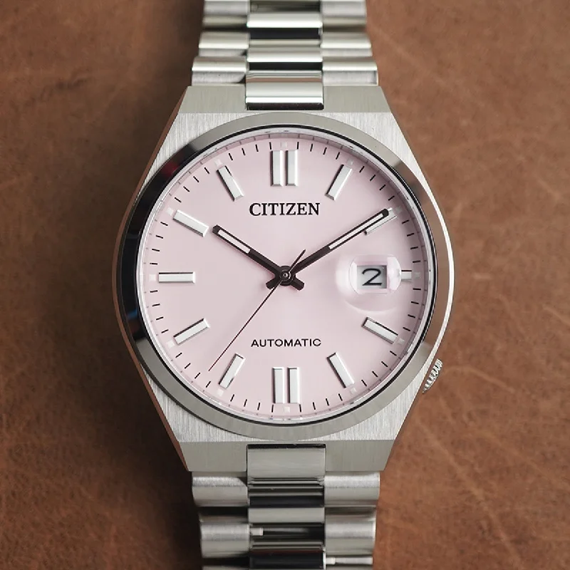 Citizen Tsuyosa NJ0158-89X X Pantone Dreamy Pink Dial