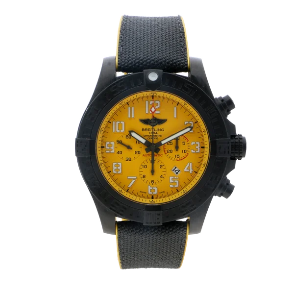 Breitling Avenger Hurricane 50mm Yellow Dial