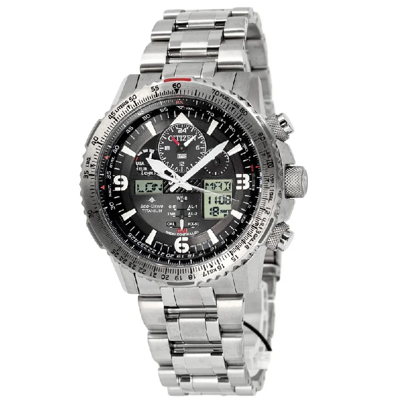 Citizen Men's JY8100-80E Radio Titanium  Eco-Drive Watch