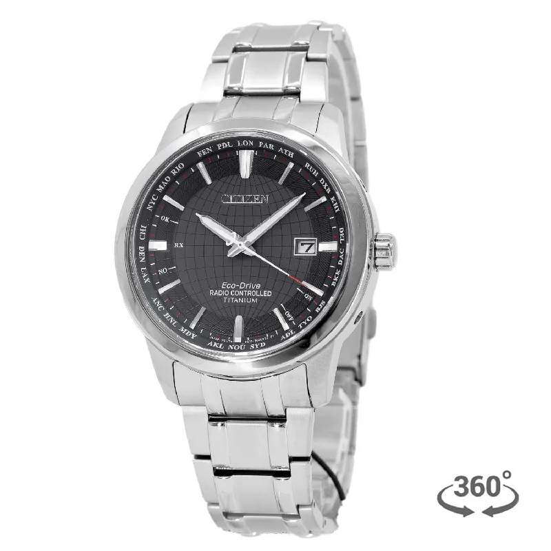 Citizen Men's CB0190-84E Super Titanium Eco-Drive Watch