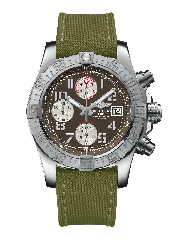 Breitling Avenger II Steel - Tungsten Gray