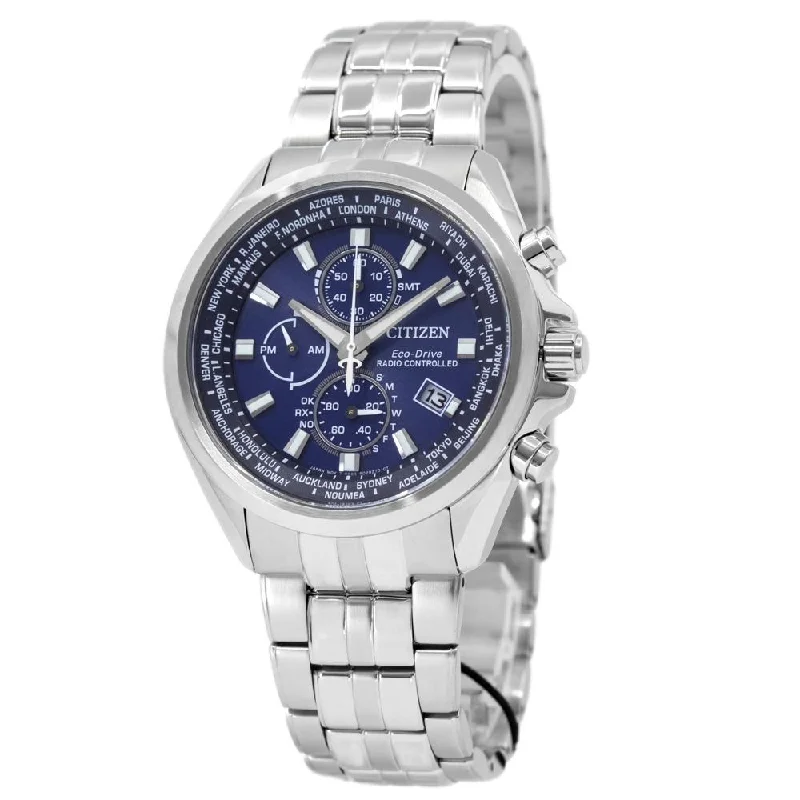 Citizen Men's AT8200-87L Chrono Sport Blue Dial Watch