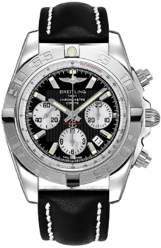 Breitling Chronomat 44 Black 43.5mm Dial