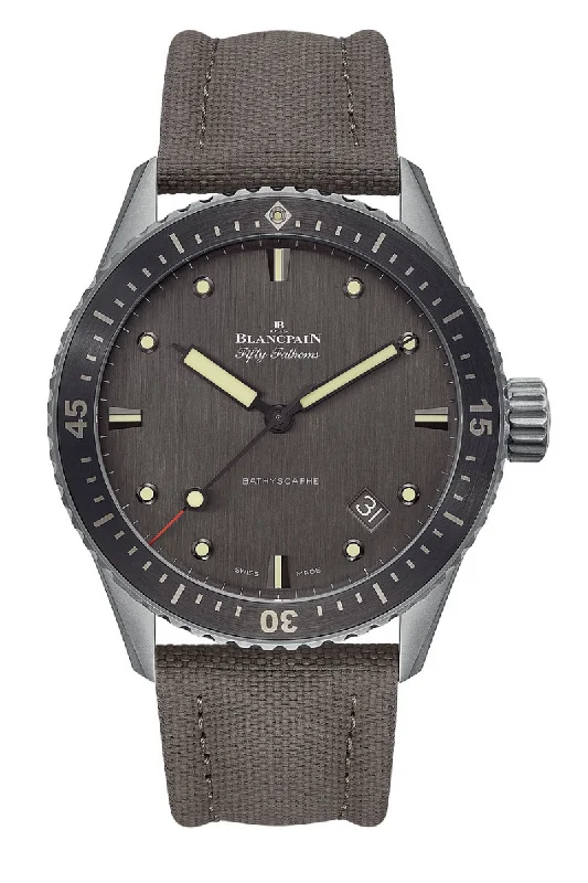 Blancpain Fifty Fathoms Bathyscaphe Titanium 5000 1210 G52A