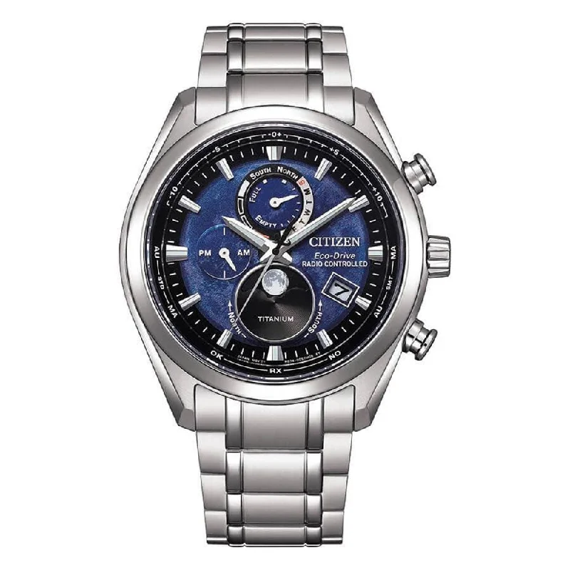 Citizen BY1010-81L Radio-controlled Moon Phase Eco-Drive