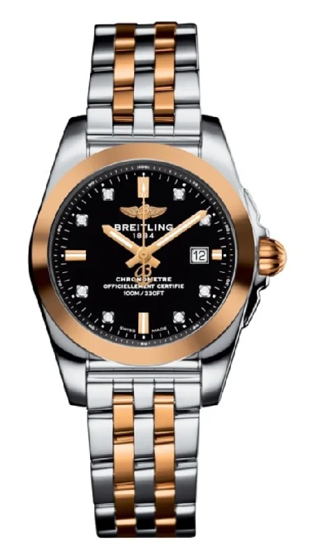 Breitling GALACTIC 29 SLEEK Stainless Steel / Rose Gold 29mm