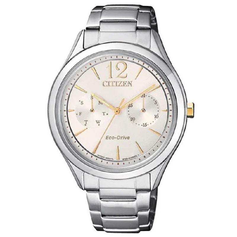 Citizen Ladies FD4024-87A Eco-Drive White Dial Watch