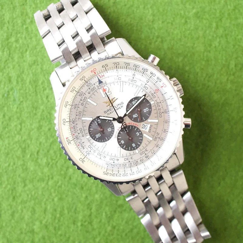 SOLDOUT: Breitling Navitimer A41322 50th Anniversary Model Limited Edition Panda Dial Chronograph 40MM