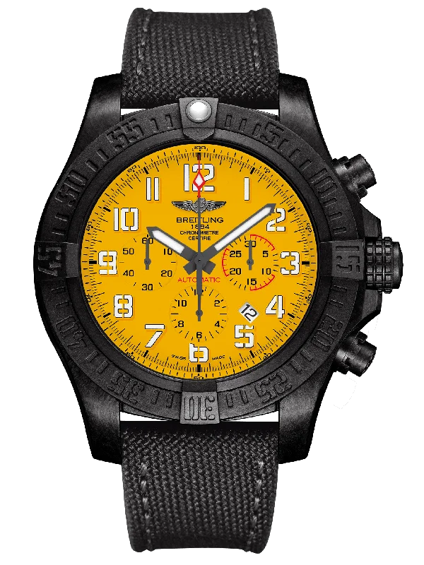 Breitling Avenger Hurricane 50mm Yellow Dial