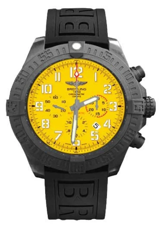 Breitling Avenger Hurricane 50mm Yellow Dial