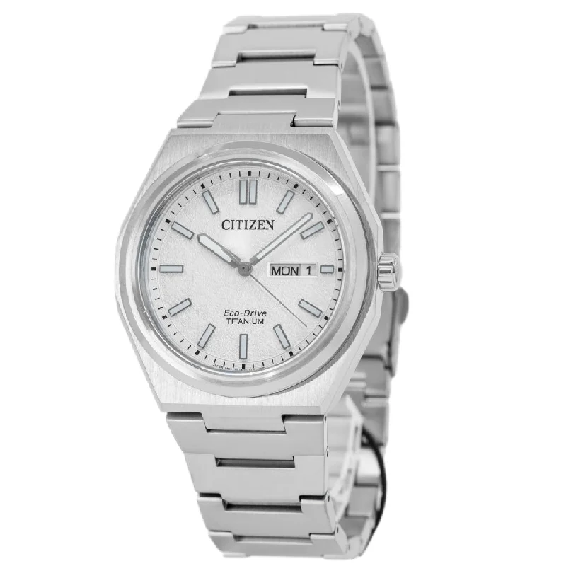 Citizen Men's AW0130-85A Super Titanio Eco-Drive