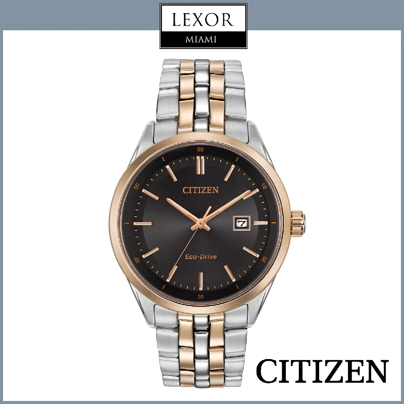 Citizen BM7256-50E Eco-Drive Corso Stainless Steel Strap Men Watches