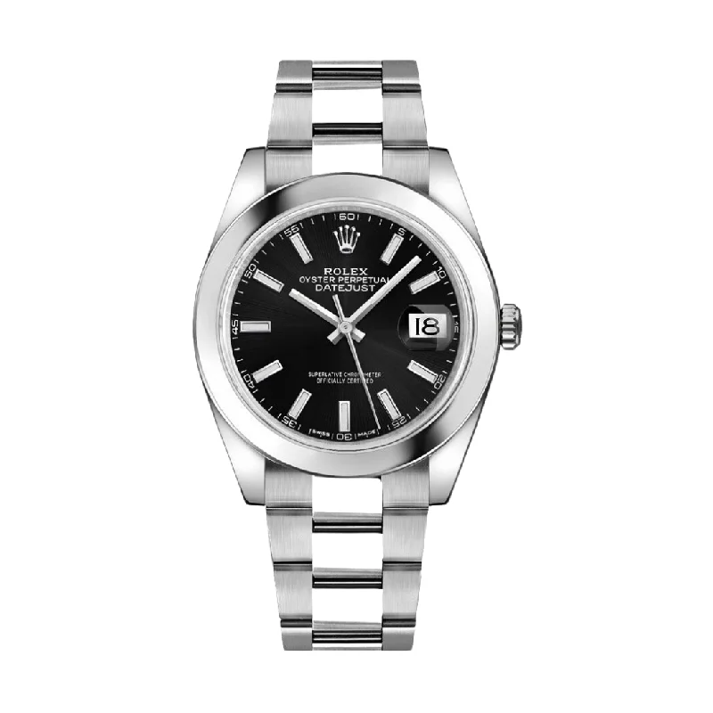 Rolex Datejust 41 Black Dial 126300