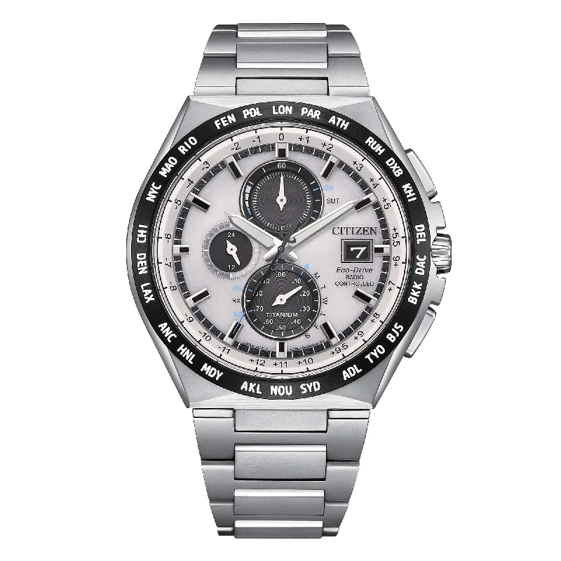 Citizen Men's AT8238-84A AT8 Super Titanio Eco-Drive