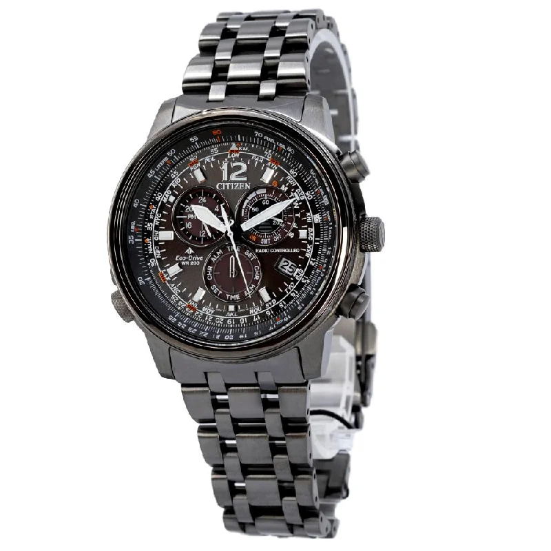 Citizen Men's CB5867-87H Chrono Pilot Date Display Watch