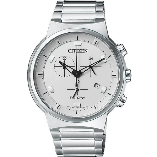 Citizen Eco-Drive White Dial Men 41mm AT2400-81A