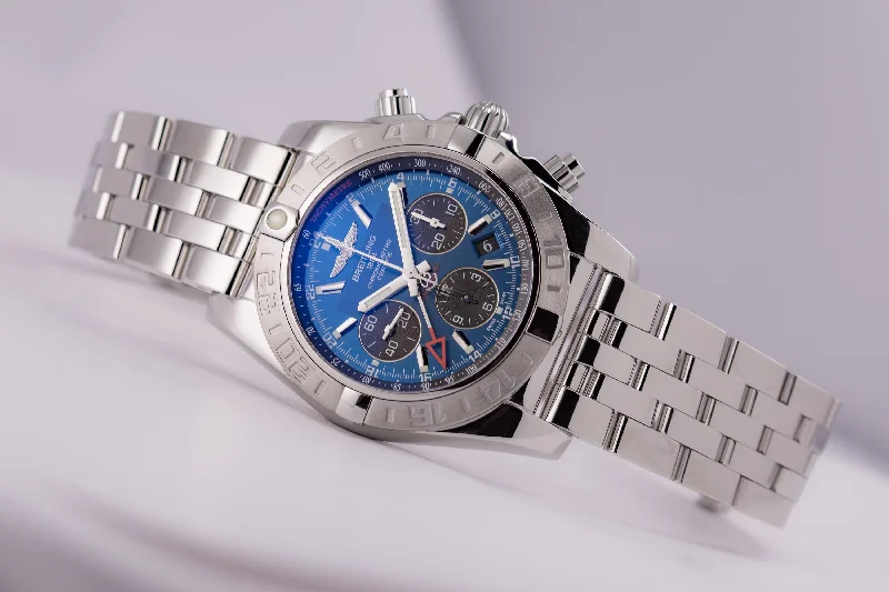 Breitling Chronomat 44 GMT Blue Dial Automatic In-House