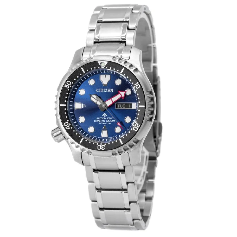 Citizen Men's NY0100-50M Diver's Super Titanium 200M Watch