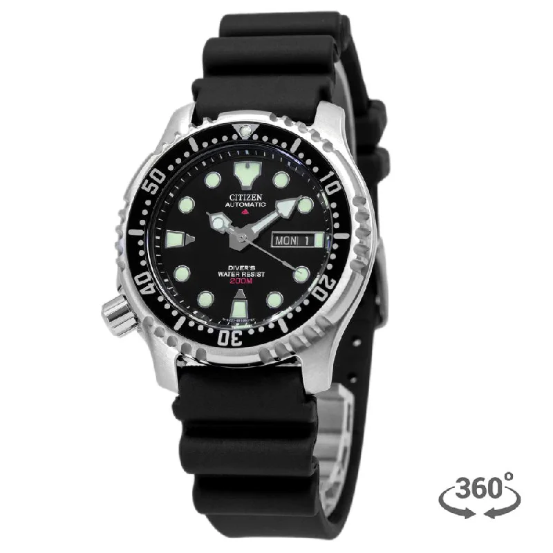 Citizen Men's NY0040-09E Promaster Black Dial Automatic