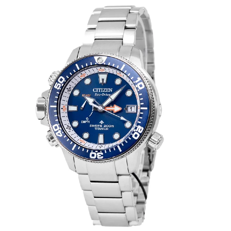 Citizen Men's BN2041-81L Aqualand Eco-Drive Super Titanium