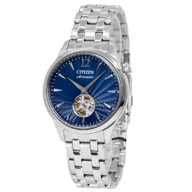 Citizen NH9131-73L Mechanical Open Heart Automatic