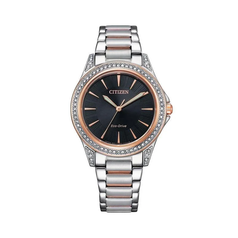 Citizen Eco-Drive Ladies 2 Tone Dress Watch