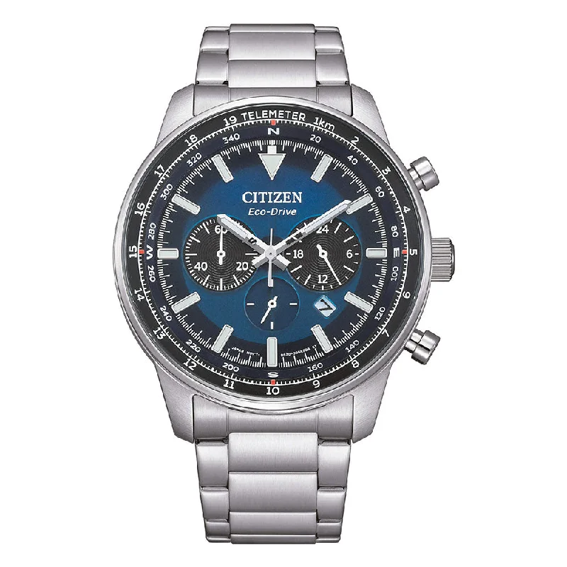 CitizenMen's CA4500-91L Aviator Crono Eco Drive