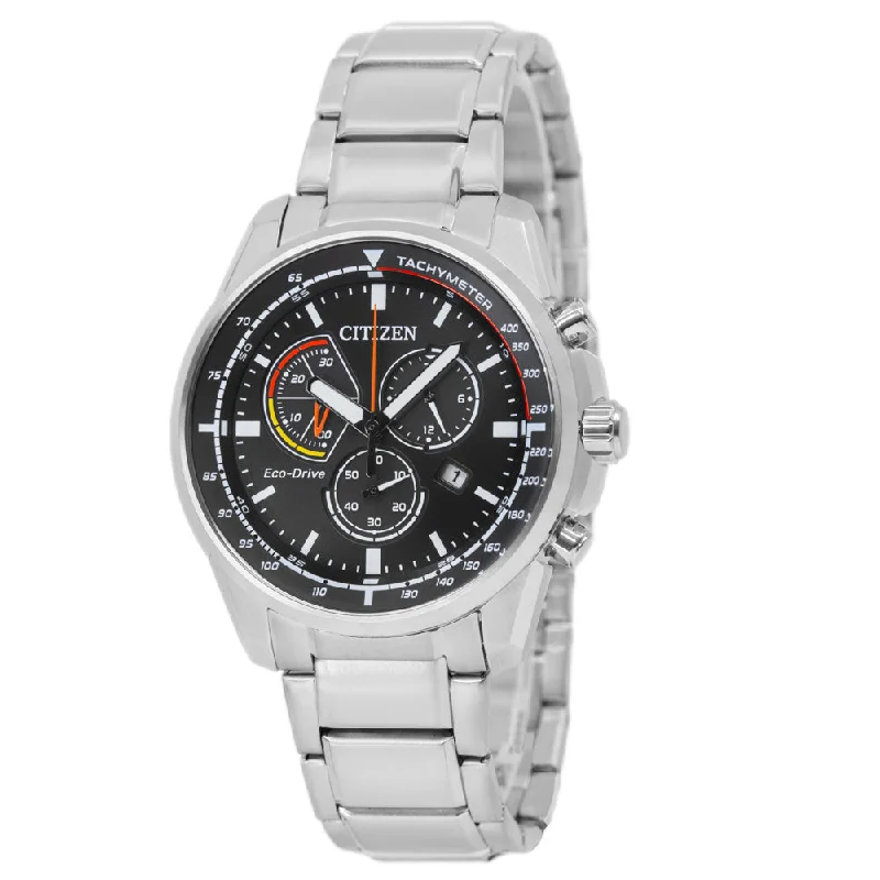 Citizen Men's AT1190-87E Chono Active Black Dial Eco-Drive