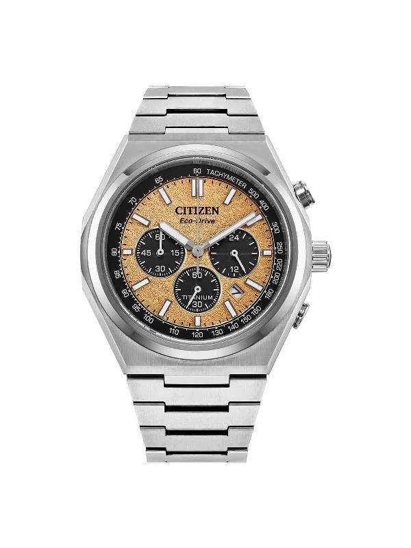 Citizen Zenshin Chrono Eco-Drive Watch 42mm CA4610-85Z