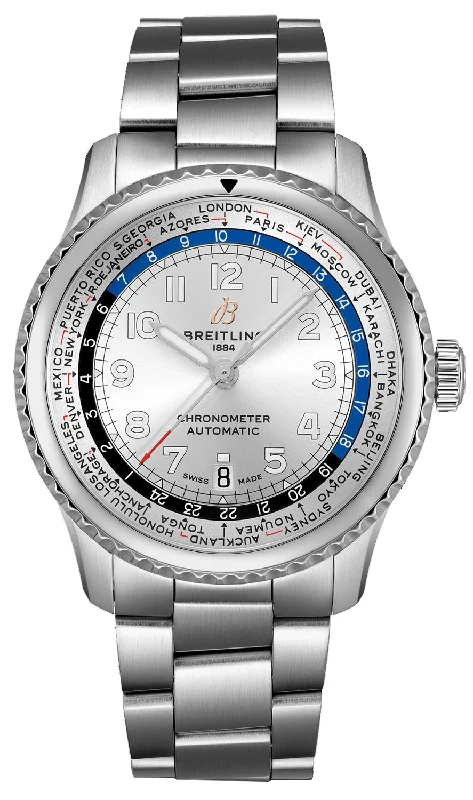 Breitling Navitimer 8 Unitime Automatic 43 Stainless Steel