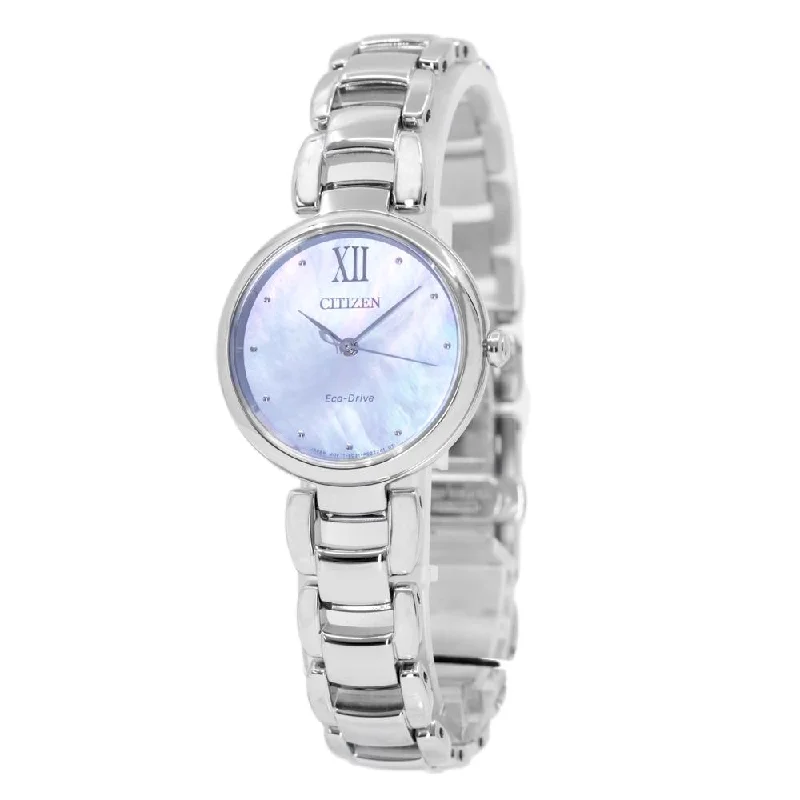 Cirizen Ladies EM0530-81D Eco-Drive MoP Dial Watch