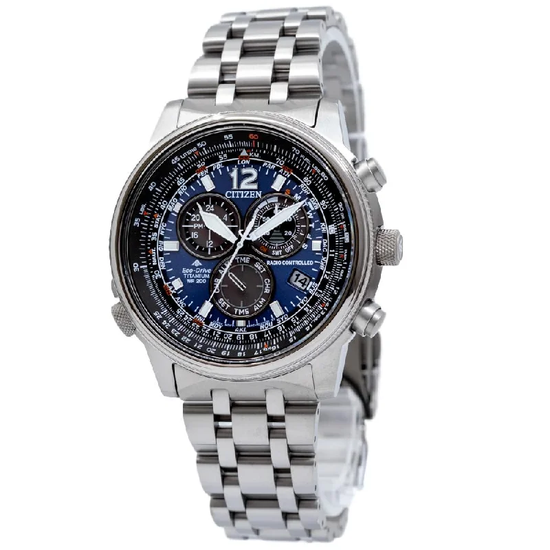 Citizen Men's CB5850-80L Chrono Pilot Super Titanio Watch