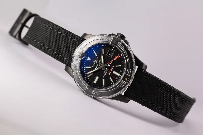 Breitling Avenger II GMT Blacksteel