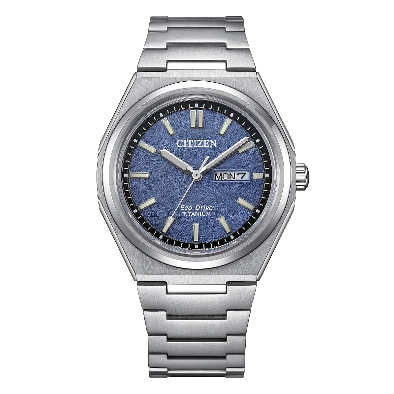 Citizen Men's AW0130-85L Super Titanio Eco-Drive