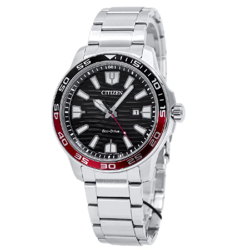 Citizen Men's AW1527-86E  Marine Sport Black Dial