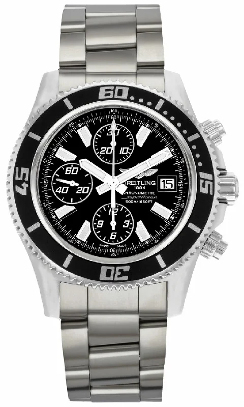 Breitling Superocean Chronograph 44mm Black Dial