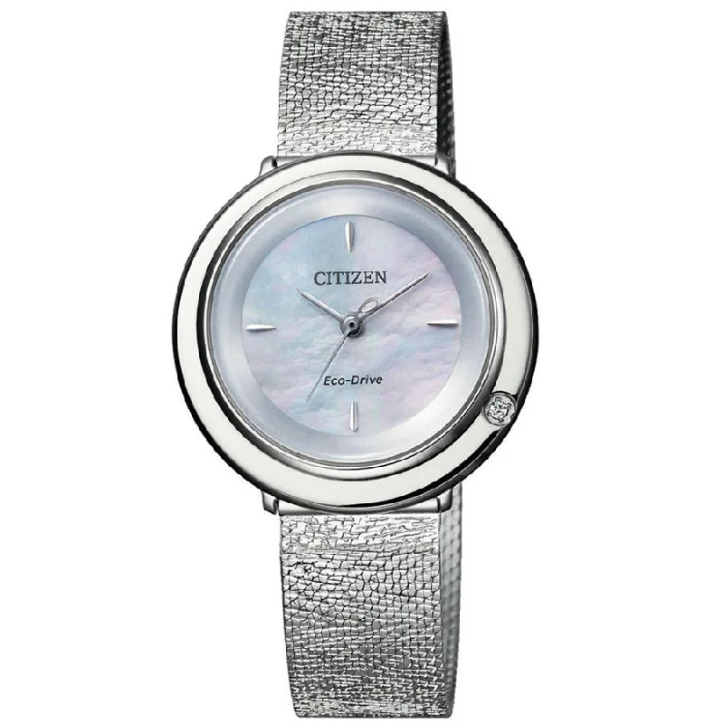 Citizen Ladies EM0640-82D Eco-Drive Mop Dial Watch